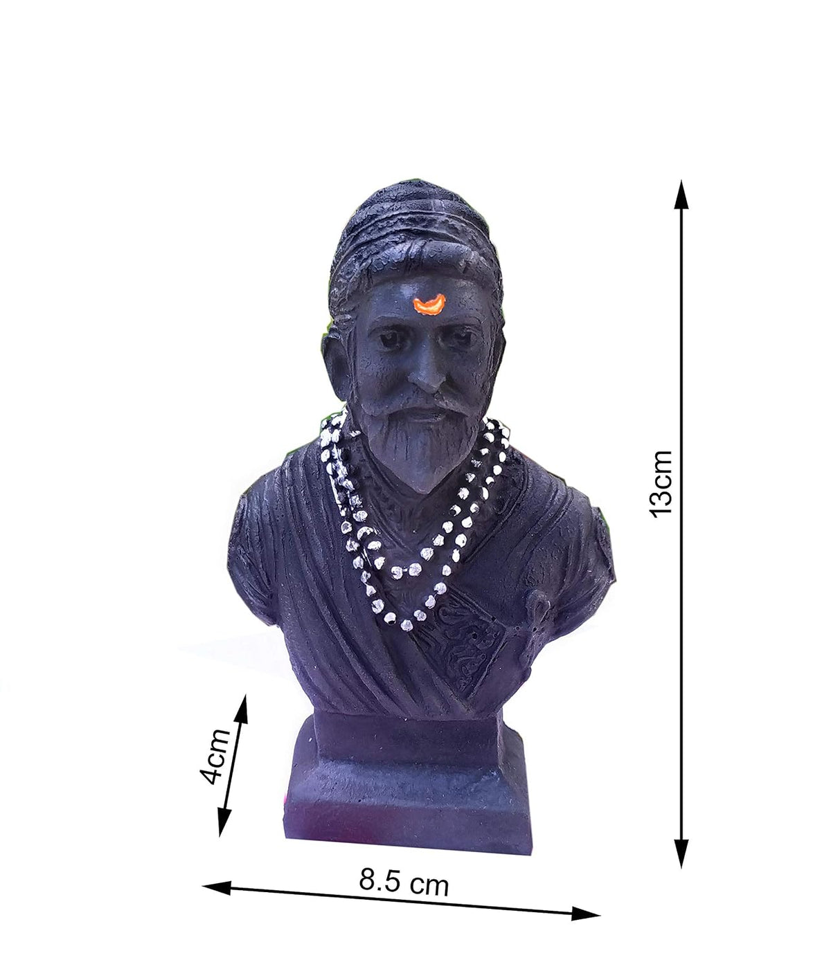 SHINDE EXPORTS Shivaji maharaj Statue | Shivaji maharaj Idol for car Dashboard 5 inches