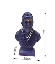 SHINDE EXPORTS Shivaji maharaj Statue | Shivaji maharaj Idol for car Dashboard 5 inches