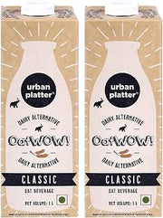 Urban Platter OatWOW Oat Beverage, 1 L (Pack of 2)