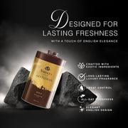 Yardley London Gold Deodorizing Talc| Fresh Woody Scent| Masculine Fragrance| Body Talc for Men| 250g