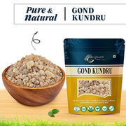 Brijbooti Gond Kundru 200 Grams - Shallaki Gum - Gond Kondru - Boswellia Serrata Gum - Pure & Natural