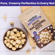 urban platter Bold And Exotic Macadamia Nuts, 250G (Grade A, Crunchy, Perfect For Guilt-Free Snacking), Dry Fruit