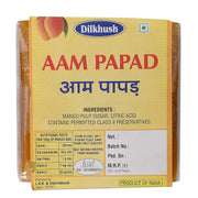 Dilkhush Aam Papad Slice Bar Tasty Mango Bars, 600 g