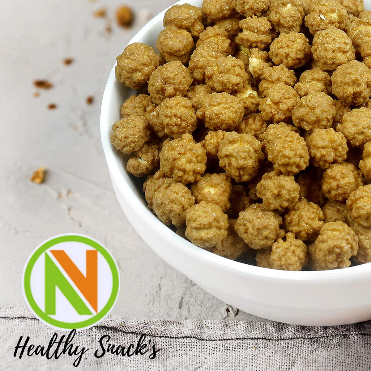 NatureVit Gud Chana 400 Gram | Jaggery Coated Roasted Chana | Natural Protein Snack | No Sugar Added, No Preservatives | Healthy Immunity Booster Munchies