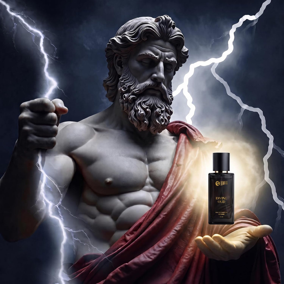 Beardo Divine Oud Eau De Parfum for Man, 50ml | Long Lasting Fragrance | Perfume For Man | Woody, Spicy & Oud | Gift For Men | Husband | Boyfriend