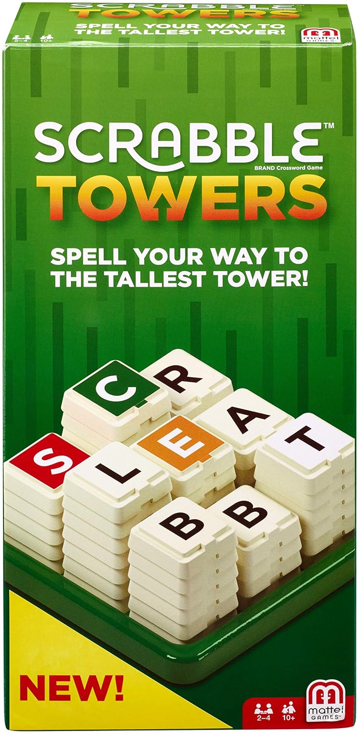 Mattel Games Games Scrabble Towers