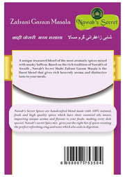 Nawab's Secret Zafrani (Saffron) Shahi Garam Masala (Pack of 2)