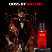 BEARDO Godfather Perfume For Men, 50Ml | Aromatic, Spicy Perfume For Men Long Lasting Perfume For Date Night Fragrance | Body Spray For Men | Gift For Husband | Gift For Boyfriend