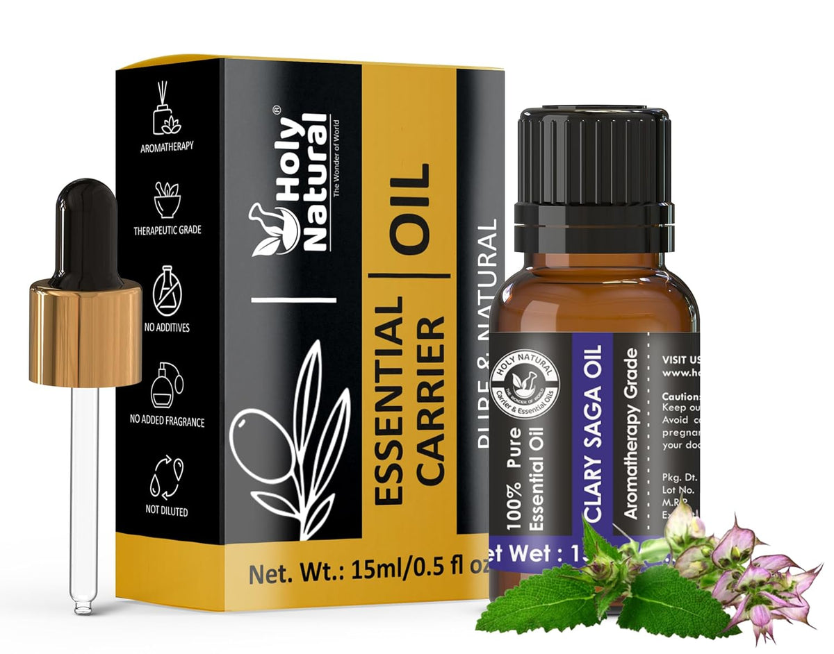 Holy Natural Clary Saga Essential Oil - 15 ML