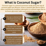 Urban Platter Coconut Sugar, 1Kg (Natural Sweetener, Low Glycemic Index, Refined Sugar Alternative)