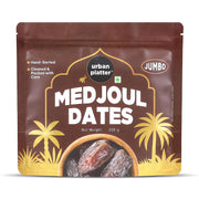 Urban Platter Jumbo Medjoul Dates, 500g (Hand-Sorted | Large-Sized & Succulent | Ideal for Premium Snacking & Festive Gifting)