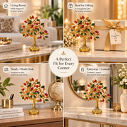 DSH Kalpavriksha Tree Showpiece for Home Décor | Wish Fulfilling Tree of Life Decorative Sculpture | Symbol of Prosperity, Growth & Good Fortune | Tabletop Décor & Gift (Small)