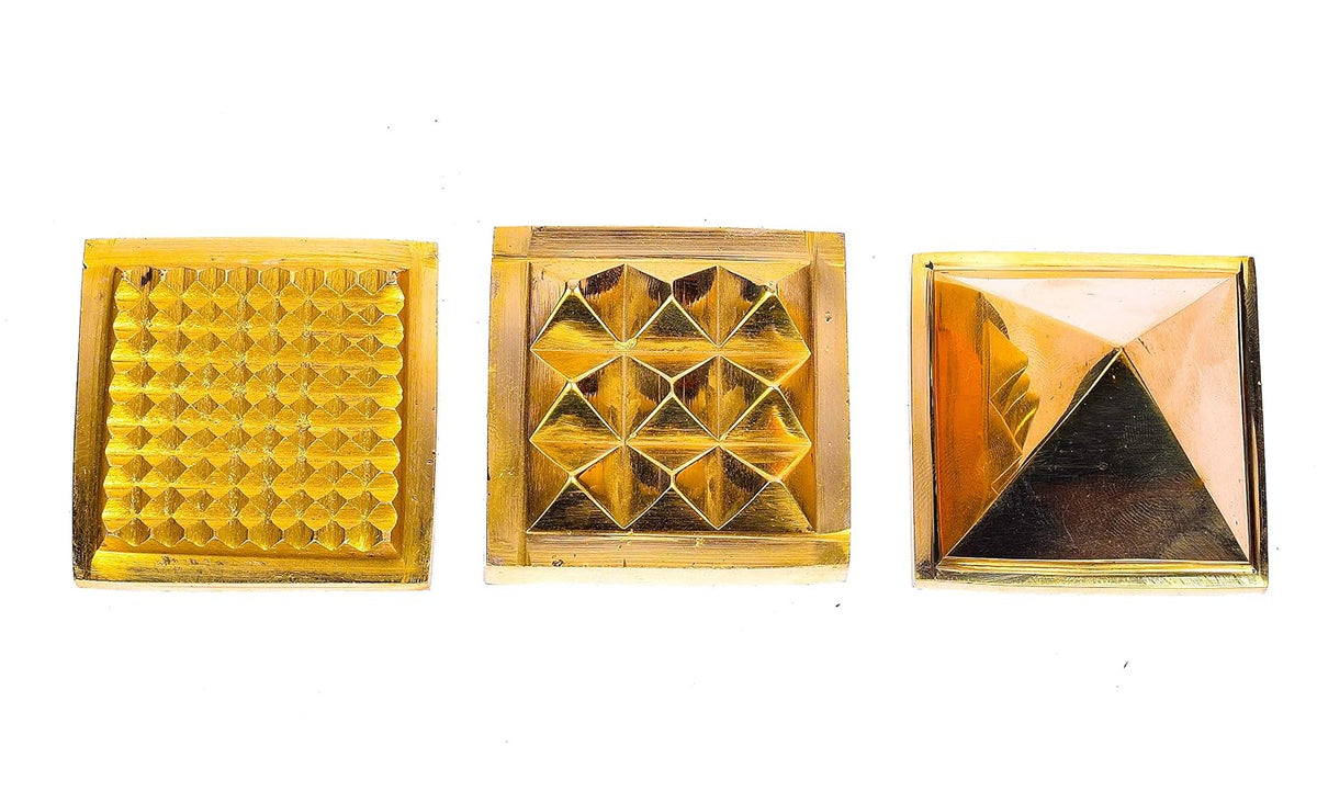 RUDRADIVINE 3 Lyer Brass Pyramid