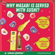 Urban Platter Premium Wasabi Paste, 43g (Elevate Your Sushi Experience With Lingering Zing)