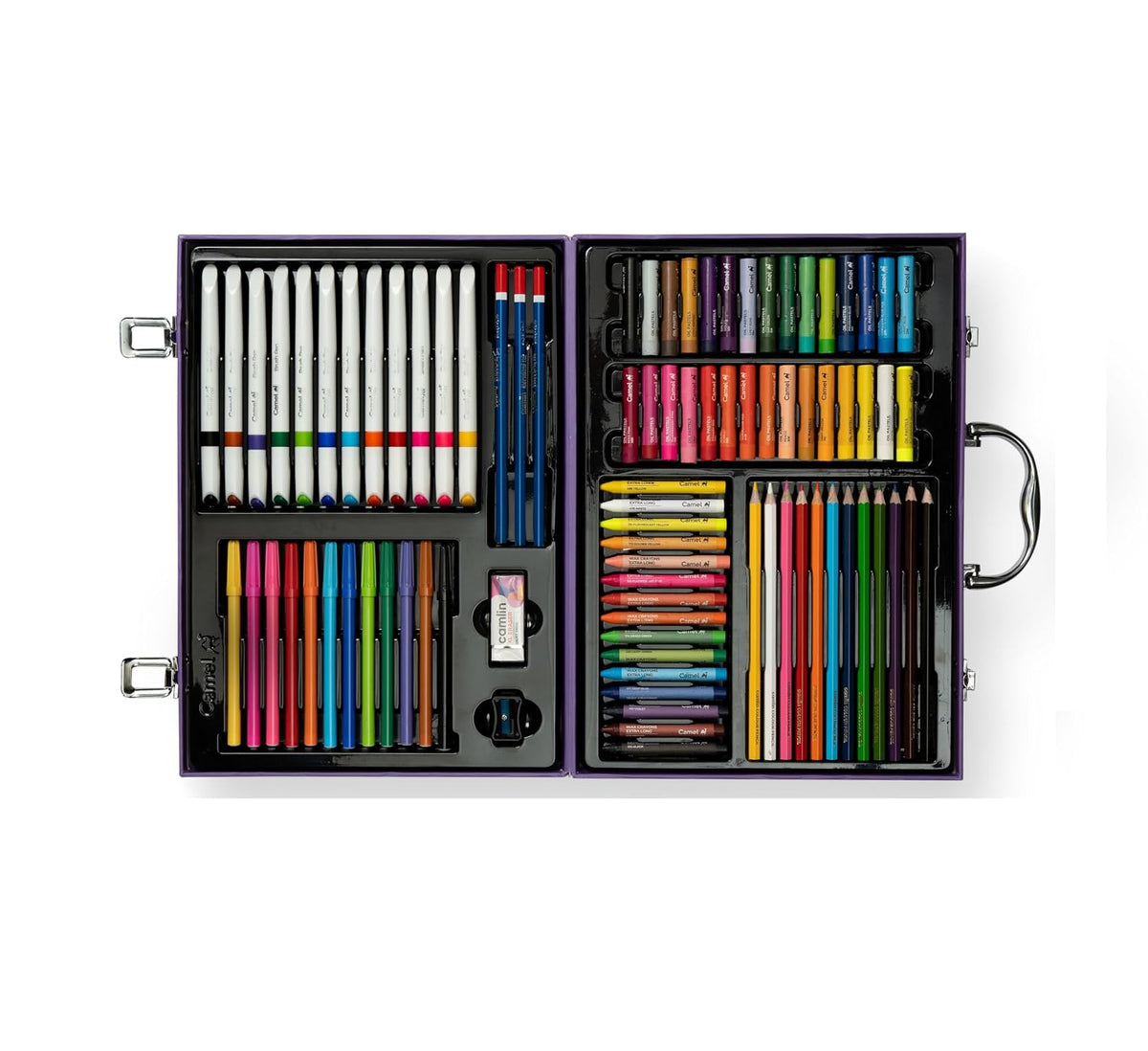 Camel Art Studio Set | Reusable Briefcase Pack