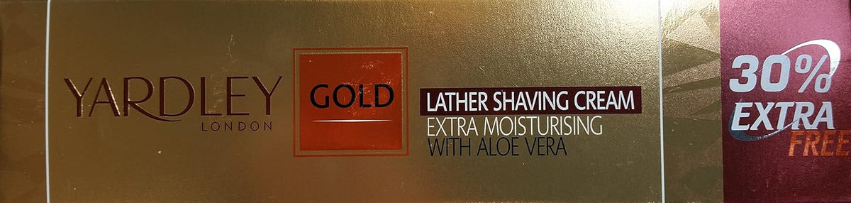 YARDLEY GOLD LATHER SHAVING CREAM