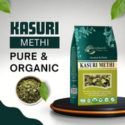 BrijBooti Kasuri Methi 800 Gr - kasoori Methi - Dried Fenugreek Leaves - Kasturi Methi