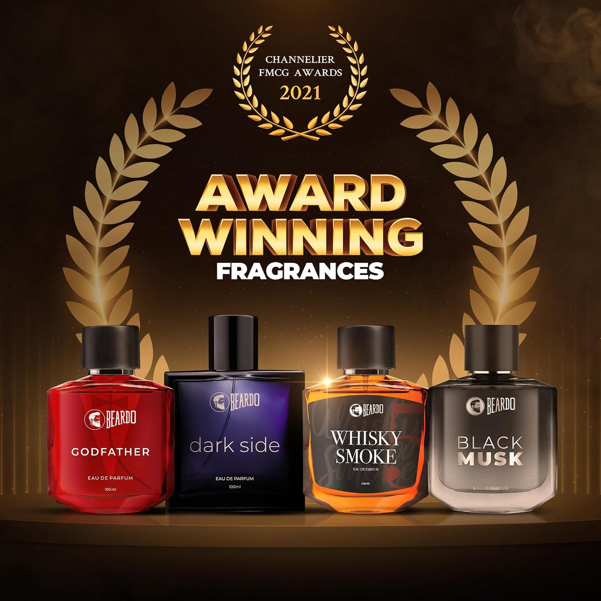 Beardo Black Musk Perfume EDP (100ml)