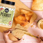 Urban Platter Crunchy Peanut Butter, 1Kg (Bold Roasted Flavour | Crunchy Texture | Single Ingredient | Keto-Friendly)
