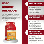 BrijBooti Daru Haldi Powder (200 gm) | Berberis aristata | Indian Barberry Daru Haldi Chaal Powder