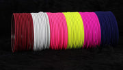 NMII Multicolour Metal Bangles Set For Women & Girls with Matte Finish Design | Bangles For Daily use, Party, Office, Wedding | Chudi Set | Bangles For Women Plain | Fashion Jewellery- Set of 144