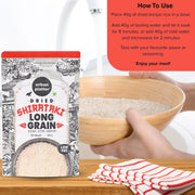 Urban Platter Dried Shirataki Rice, 200g (Konjac-Based Rice Alternative | Quick Preparation | For Fried Rice, Pulao & Rice Bowls)