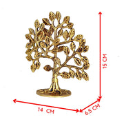 Aalayam Selveer Kalpavriksha | Karpaga Viruksham | Karpagavirutcham Tree in Brass | Kalpavruksham Brass 15 CM Height, Gold Colour 1 No