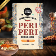 Urban Platter Portuguese Peri Peri Seasoning Mix, 1Kg (an All Purpose Seasoning, Perfect for Pop Corn, Pasta, Fries Seasoning | Dairy-Free) [HoReCa Pack]