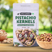 Urban Platter Pistachio Kernels, 100g (Shell Removed Pista | Unroasted and Unsalted | fibre & Protein-Rich | Heart-Healthy Snack)