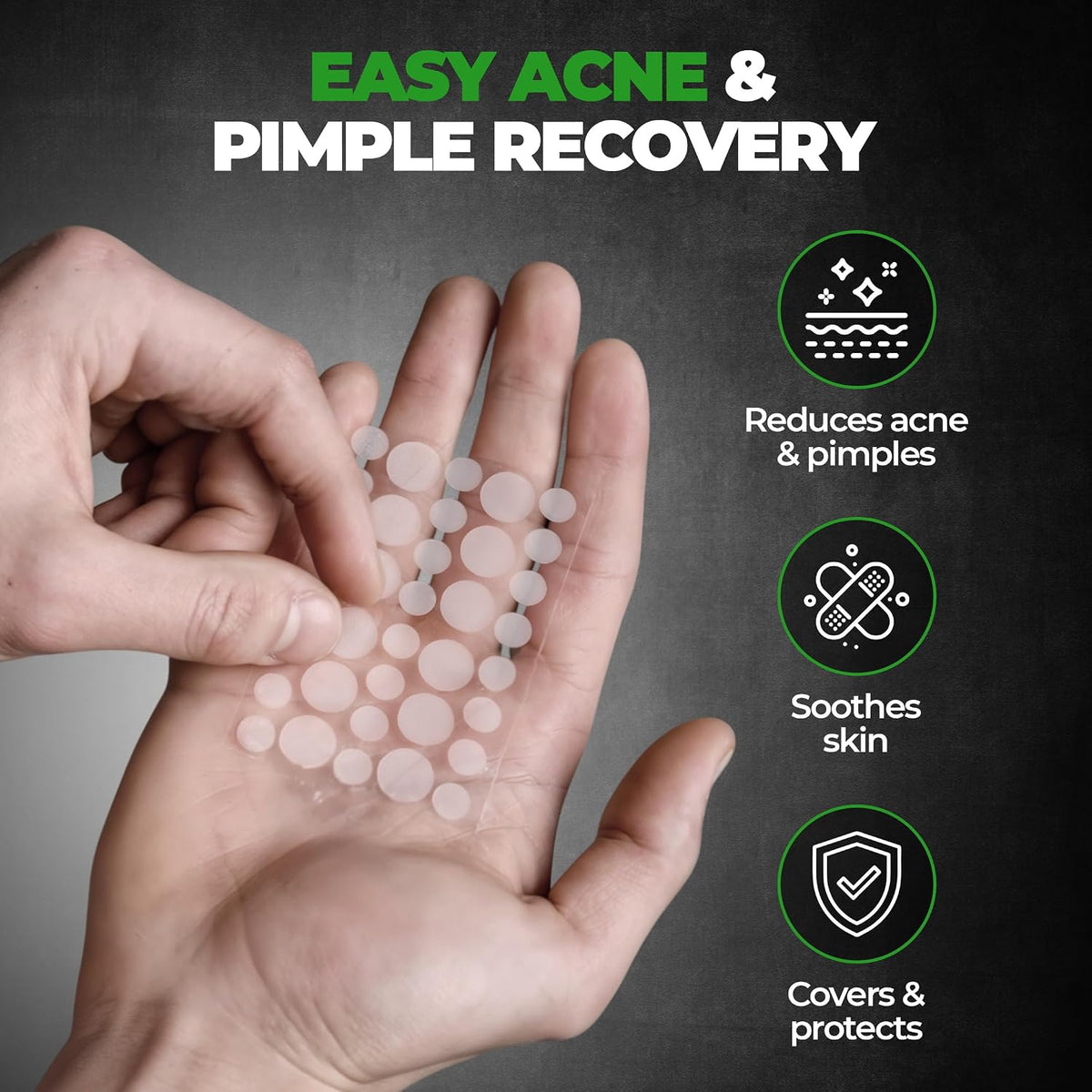 Beardo Acne Ka The End Kit for Men | 2% Salicylic Acid Face Wash, Body Wash & Pimple Patch | Helps Fight Face & Body Acne, Controls Excess Oil | Complete Acne Care Kit