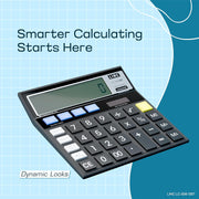 Linc LC-512 Desktop 12 Digits Series GST & Tax Calculator, 120 Steps Check, Black,Pack of 1