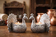 KridayKraft Designed with a Versatile Central Cavity, This Peacock Serves as a Stunning tealight Candle Holder, a mini Indoor Planter, a Unique Pen Stand, or a Sophisticated Vanity Organizer.