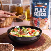 Urban Platter Flax Seeds, 500g x 2 (Alsi | Heart-Healthy | Protein and Fiber Rich | Use in salads | After meal Digestive)