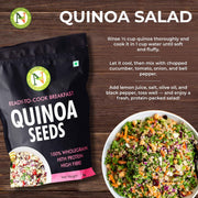 NatureVit Quinoa Seeds, 1 kg | Kinowa | Healthy Food | Gluten Free Products | Quinoa Seeds With High Protein | Diet Food
