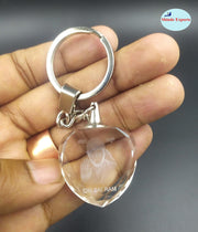 SHINDE EXPORTS Shirdi Saibaba Crystal Key Chain for car Bike and Home