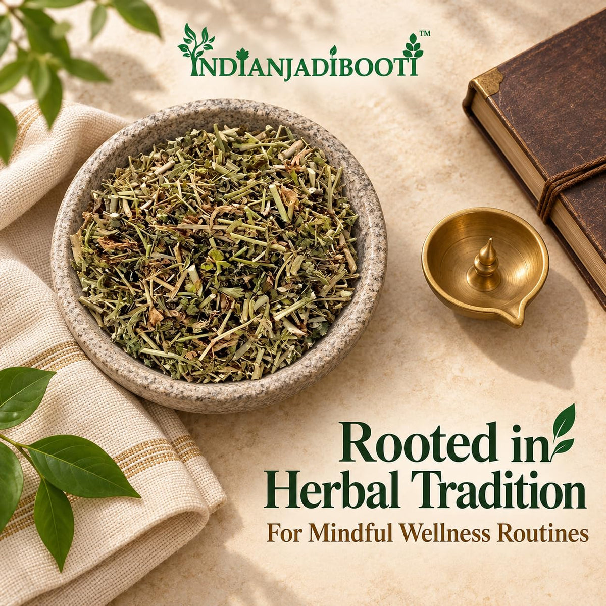 IndianJadiBooti Raw Bala Root - Sida Cordifolia - Country Mallow - Dry Whole Herb