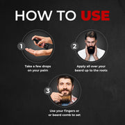 Beardo Beard Serum, 50 ml | Daily use beard serum for men | Softens and Smoothens Rough Beard | Gives Healthy look to Beard | Shiny and Nourished Beard