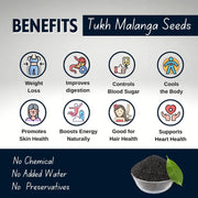 Brijbooti Tukh Malanga 100 GR | Tukh Malanga Seeds | Balanga Seeds | Tukhmalanga | Tukmalanga Beej | FSSAI, GMP, ISO Certified