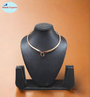 SHINDE EXPORTS pure copper Hasli necklace jewellery choker for women (Design 4)