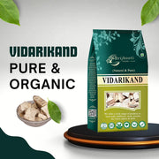BrijBooti Vidarikand Herbal Kudzu -(400 Gr) | (Pueraria tuberosa) Bidharikand Indian Kudju