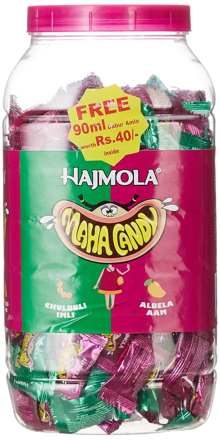 Dabur Hajmola Maha Candy, Aam And Imli, 875 Gm (250 Pieces)