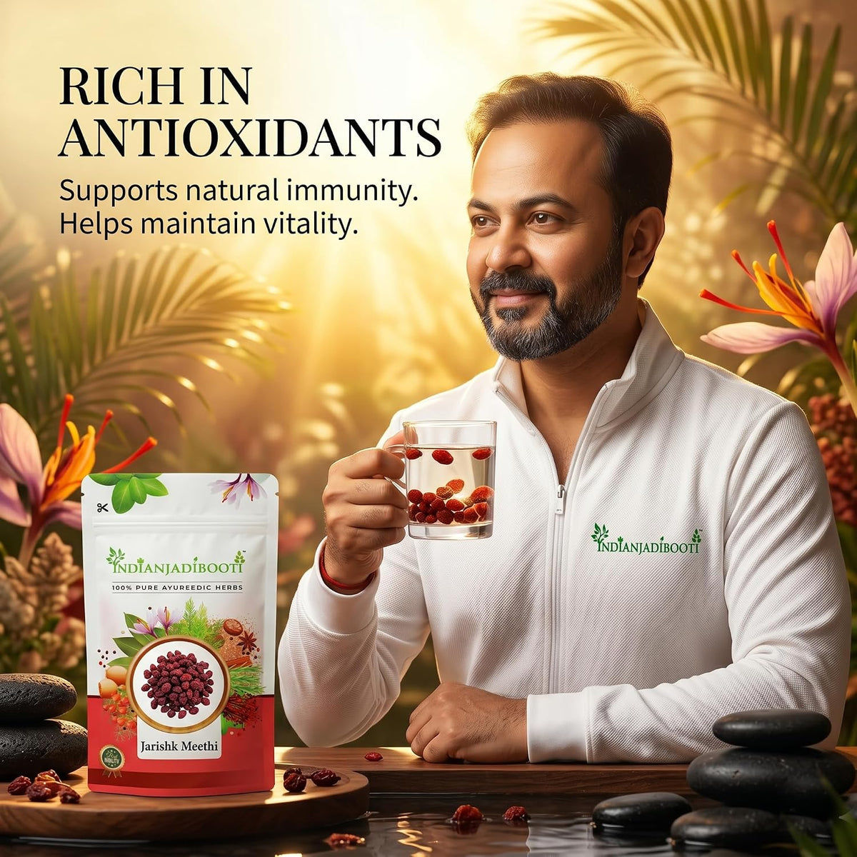 IndianJadiBooti Premium Zarishk (Barberry) | Botanical for Antioxidant Vitality, Digestive Harmony & Artisan Culinary Tartness | Berberis aristata | Vitamin C rich berries | 100 Grams