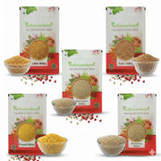 IndianJadiBooti 5 Positive Millets Combo (100g Each = Total 500g)