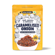 Urban Platter Caramelized Onion, 1Kg (Sweet-Savoury Onion Base for Pasta, Sandwiches, Gravies & Gourmet Cooking, Soft, Jammy & Slow Cooked, Perfect for Meal Preps, Value Pack)