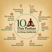 Dabur Almond Shampoo - With Almond-Vita Complex & Milk Extracts for Dull, Dry and Weak Hair - 650 ml & DABUR Vatika Ayurvedic Shampoo, 640ml : Power of Dus Poshan for 10 Hair Problems