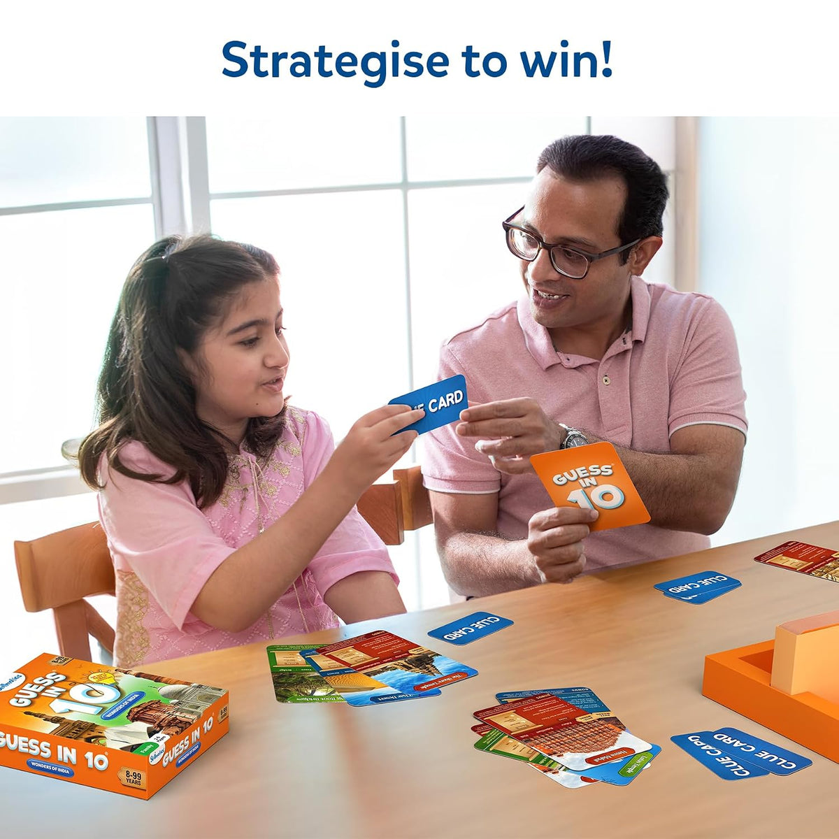 Skillmatics Guess in 10 Wonders of India – Educational Card Game for Kids