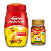 Dabur Honitus Madhuvaani Ayurvedic Cough & Cold Remedy with Honey, 100g