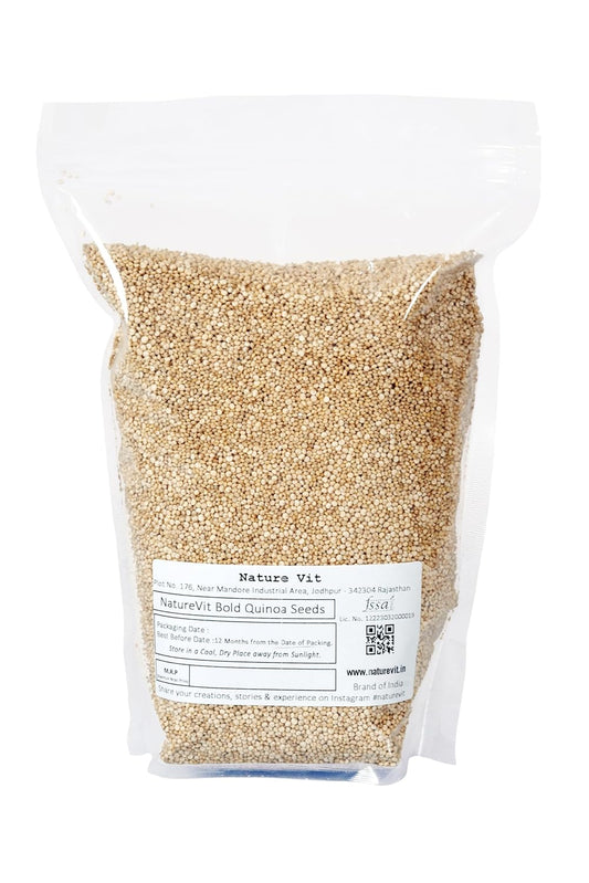 NatureVit Bold White Quinoa Seeds, 2 Kg