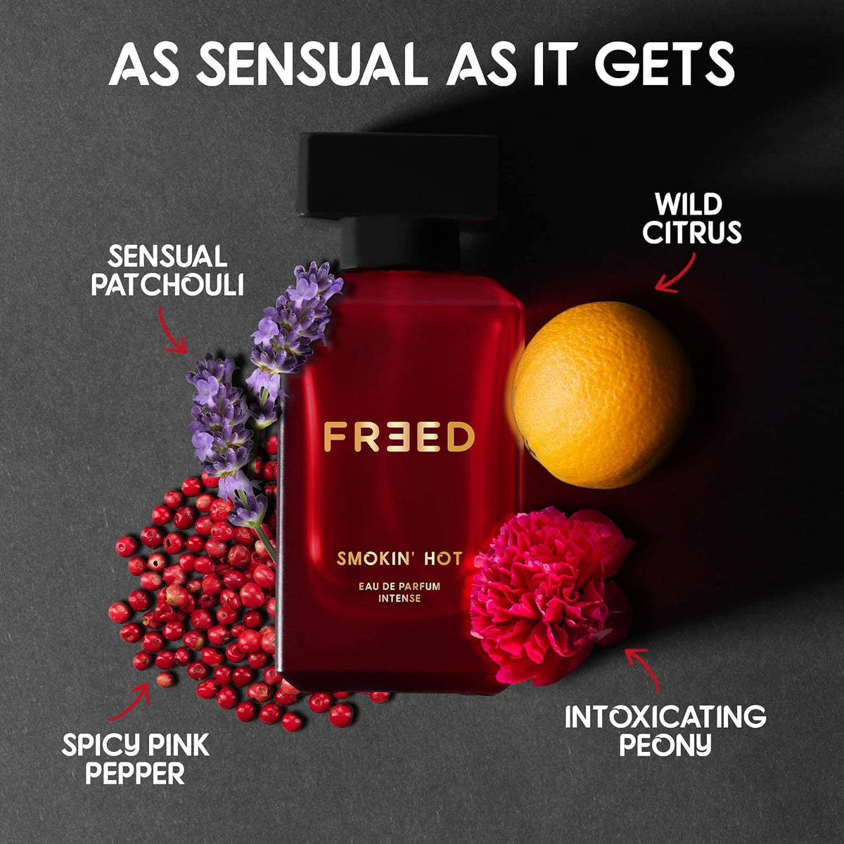 BEARDO Whiskey Smoke Bourbon & FREED Smoking Hot Perfume Edp Set Of 2 | For Unisex | Gift For Couple | Wedding Gift For Couples | Gift For Men | Gift For Friends