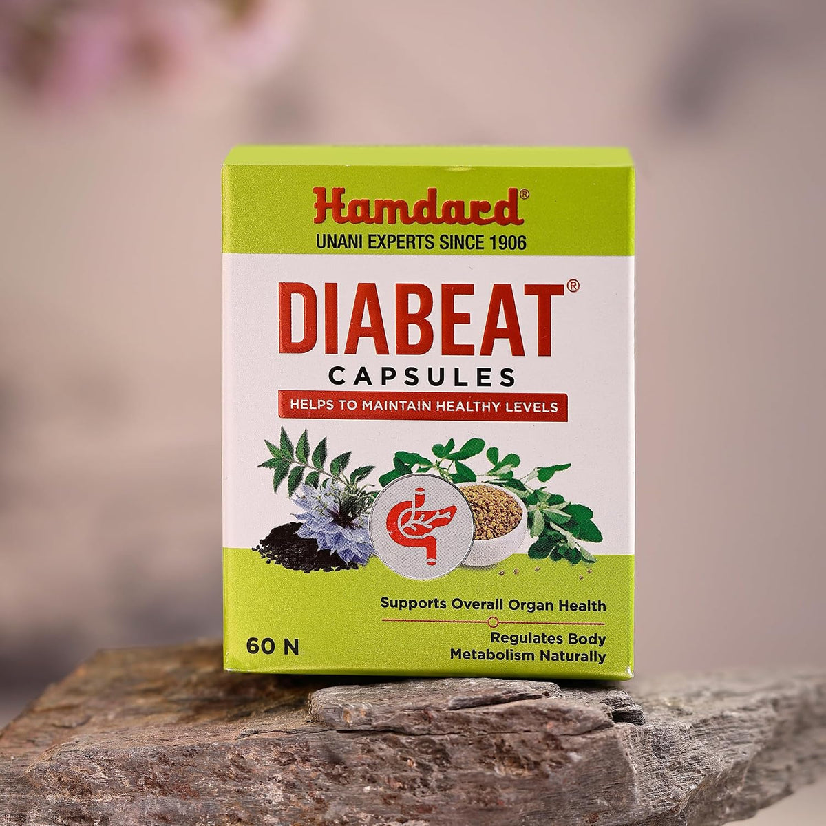 Hamdard Diabeat Capsules, Pack of 2